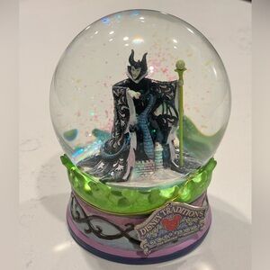 Retired Collectible Disney Traditions Maleficent Waterball Jim Shore
